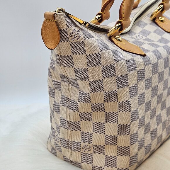 Louis Vuitton Damier Azur Saleya PM Tote Bag - Picture 7 of 17